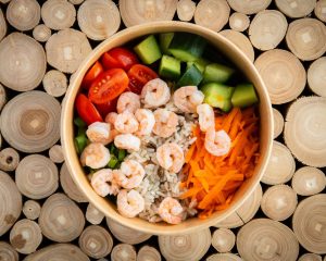 Shrimp Protein Bowl